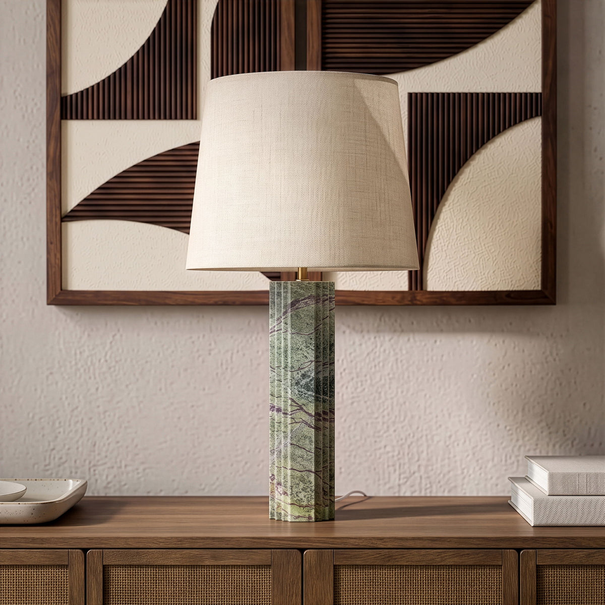 Orison - Linen Textured Fabric Table Lamp - Ego Home Furniture