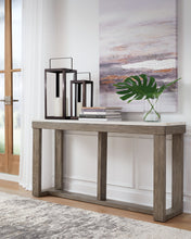 Load image into Gallery viewer, Loyaska - Sofa Table - Brown / Ivory
