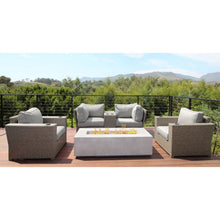 Load image into Gallery viewer, Outdoor Elegance Conversation Set With Fire Pit
