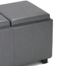 Load image into Gallery viewer, Avalon - Upholstered Storage Ottoman
