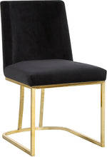 Load image into Gallery viewer, Heidi - Dining Chair with Gold Legs (Set of 2)
