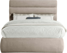 Load image into Gallery viewer, Adam - Linen Fabric Bed With 52" Headboard
