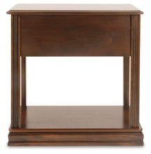Load image into Gallery viewer, Breegin - Chair Side End Table - Removable Tray - Brown
