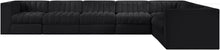 Load image into Gallery viewer, Rummi - Velvet Performance Fabric Upholstered 7 Piece Modular Sectional (With 3 Corner Chairs)
