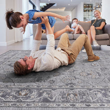 Load image into Gallery viewer, Marfi - 8' X 10' Oriental Area Rug - Ivory / Gray
