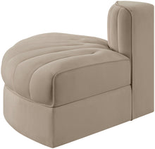 Load image into Gallery viewer, Rummi - Velvet Performance Fabric Upholstered Modular Chair
