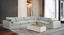 Load image into Gallery viewer, Comfy - 6 Piece Linen Modular Corner Sectional
