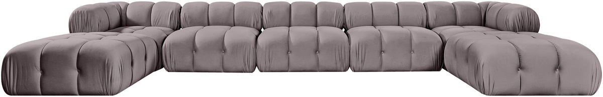 Orin - 7 Piece Modular Sectional (3 Modular Chairs, 2 Corner Chairs & 2 Ottomans)
