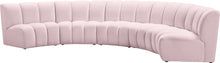 Load image into Gallery viewer, Infinity - 5 Piece Velvet Modular Sectional
