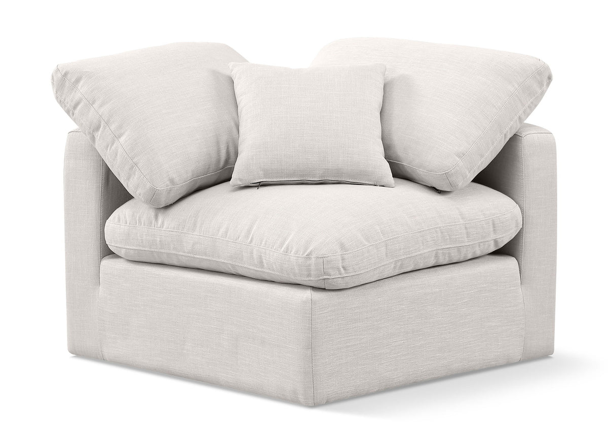 Indulge - Linen Corner Chair