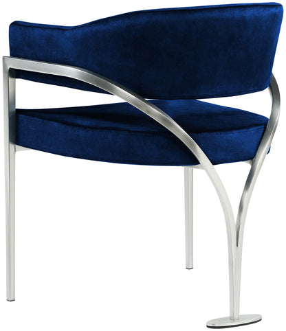 Madelyn - Dining Chair (Set of 2) - Brushed Chrome