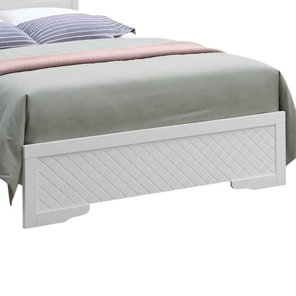 Chic Transitional Full Bed - Champagne