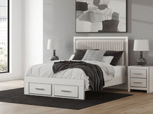 Load image into Gallery viewer, Zuraleus - Upholstered Panel Platform Storage Bed
