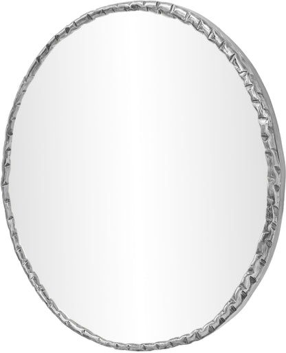 Hammer - Round Iron Mirror