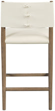 Load image into Gallery viewer, Andie - Upholstered Counter Stool - Brown Base
