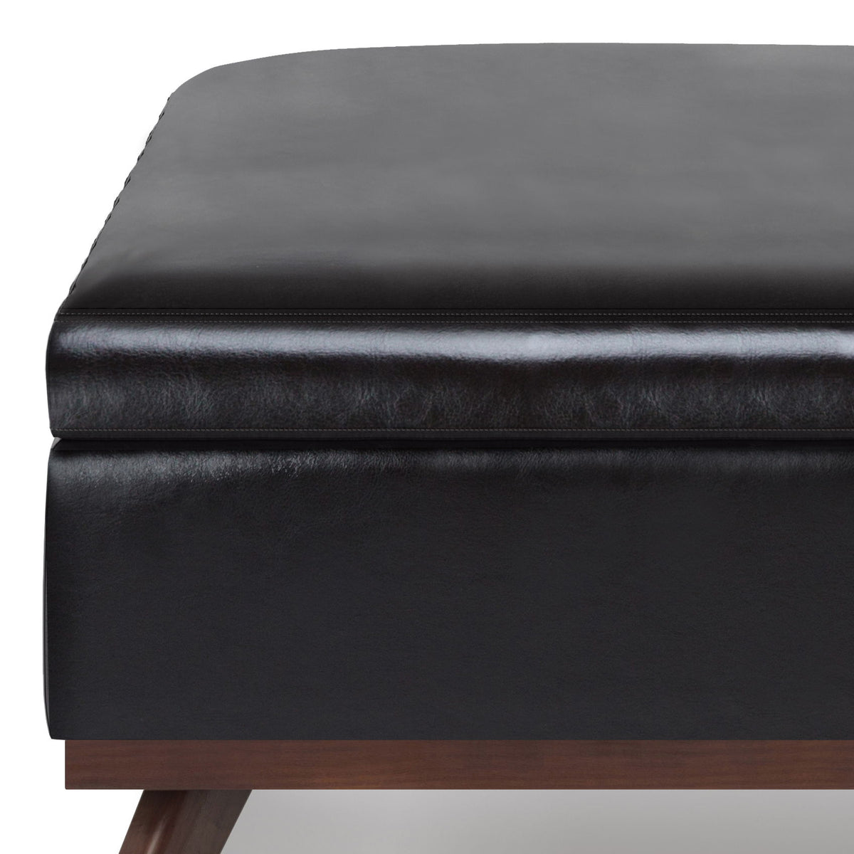 Owen - Multifunctional Square Coffee Table Storage Ottoman - Ego Home Furniture