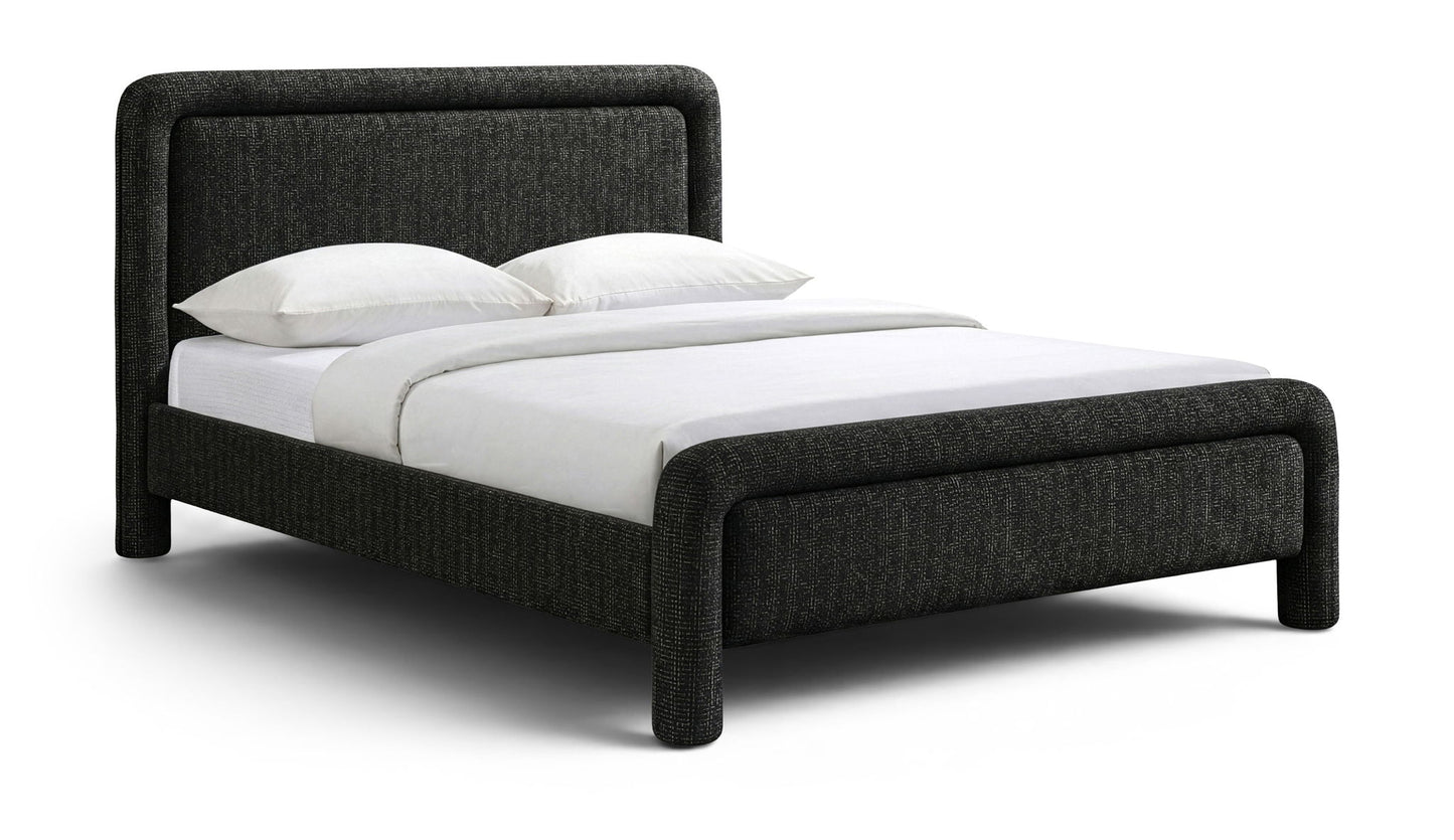 Baylor - Fabric With Interwoven Chenille Upholstered Bed