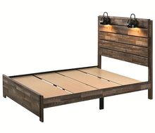 Load image into Gallery viewer, Crown Mark Furniture Carter Queen Platform Bed in Brown

