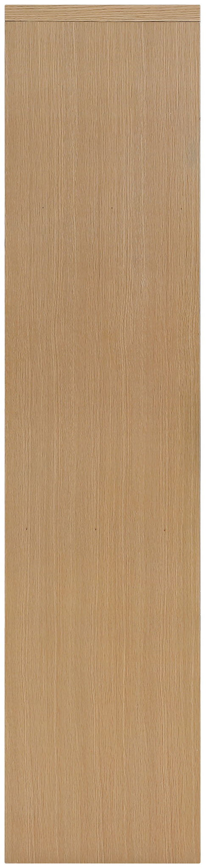 Vana - Solid Wood, Oak Veneer And Stainless Steel Storage Cabinet