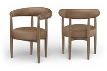 Load image into Gallery viewer, Sable - Vegan Leather Upholstered Dining Chair (Set of 2) - Brown Base
