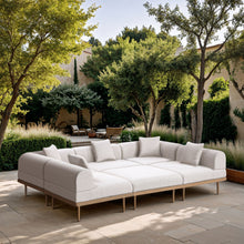 Load image into Gallery viewer, Laguna - 6 Piece 142" Outdoor Patio Modular Sectional
