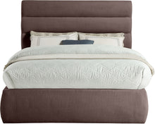 Load image into Gallery viewer, Adam - Linen Fabric Bed With 52" Headboard
