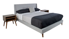 Load image into Gallery viewer, Maddison - Upholstered Bed In A Box With 2 Nightstands
