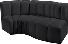 Load image into Gallery viewer, Arc - Faux Leather 3 Piece Modular L-Shaped Sofa
