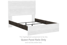 Load image into Gallery viewer, Ralinksi - Queen Panel Rails - Gray
