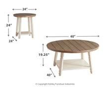 Load image into Gallery viewer, Bolanbrook - Occasional Table Set (Set of 3) - White / Brown / Beige
