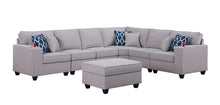 Load image into Gallery viewer, Cooper - Sectional Sofa With Ottomans And Cupholder
