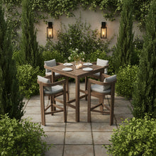 Load image into Gallery viewer, Newport - Acacia Wood Outdoor Patio Bar Table
