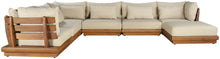 Load image into Gallery viewer, Mirella - 7 Piece Water Resistant Fabric Upholstered Outdoor Patio Modular Sectional
