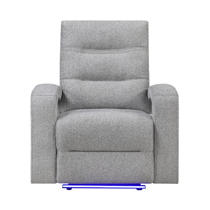 Isolde - Power Recliner, LED Lighting - Gray