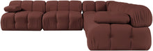 Load image into Gallery viewer, Orin - Velvet Fabric 5 Piece Modular Sectional

