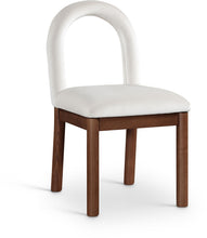 Load image into Gallery viewer, Conrad - Velvet Dining Chair With Brown Legs
