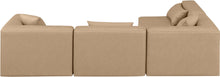 Load image into Gallery viewer, Cube - 4 Piece Modular Corner Sectional - Tan
