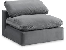 Load image into Gallery viewer, Comfy - Velvet Armless Chair

