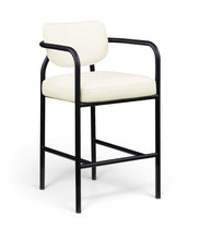 Load image into Gallery viewer, Serava - Vegan Leather Upholstered Bar Stool
