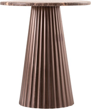 Load image into Gallery viewer, Cindra - Genuine Marble Top And Iron Base Table
