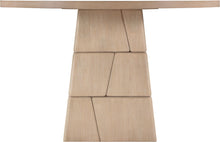 Load image into Gallery viewer, Tavio - 48" Oak Veneer And Solid Wood Dining Table
