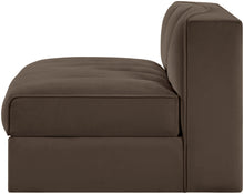 Load image into Gallery viewer, Rummi - Velvet Performance Fabric Upholstered Modular Armless Chair
