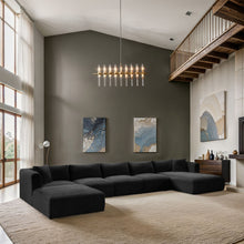 Load image into Gallery viewer, Shaggy - Fabric 6 Piece Modular Sectional With Chaise
