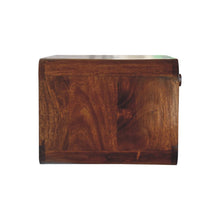 Load image into Gallery viewer, Wall Mounted Open Woven Bedside Table - Chestnut
