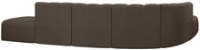 Load image into Gallery viewer, Arc - Boucle Fabric 7 Piece Corner Modular Sofa
