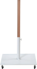 Load image into Gallery viewer, Fiji - Aluminum Patio Umbrella With Square White And Teak Base
