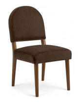 Load image into Gallery viewer, Varinelle - Velvet Dining Chair (Set of 2) - Walnut Frame
