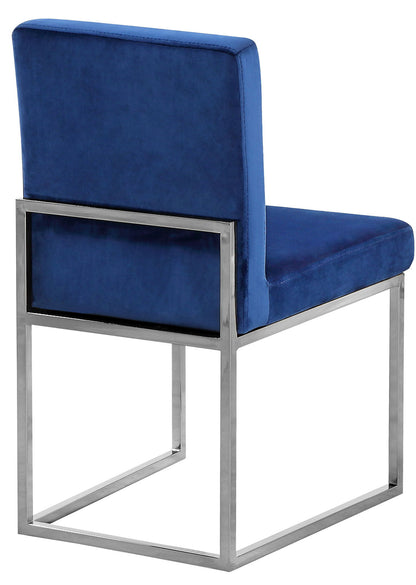 Giselle - Dining Chair with Chrome Base (Set of 2)