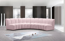 Load image into Gallery viewer, Infinity - 4 Piece Velvet Modular Sectional
