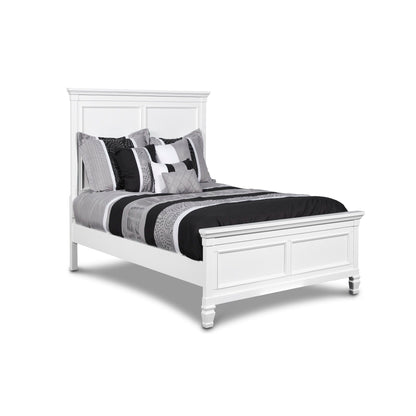 Tamarack - 3/3 Twin Headboard, Footboard & Slats - White